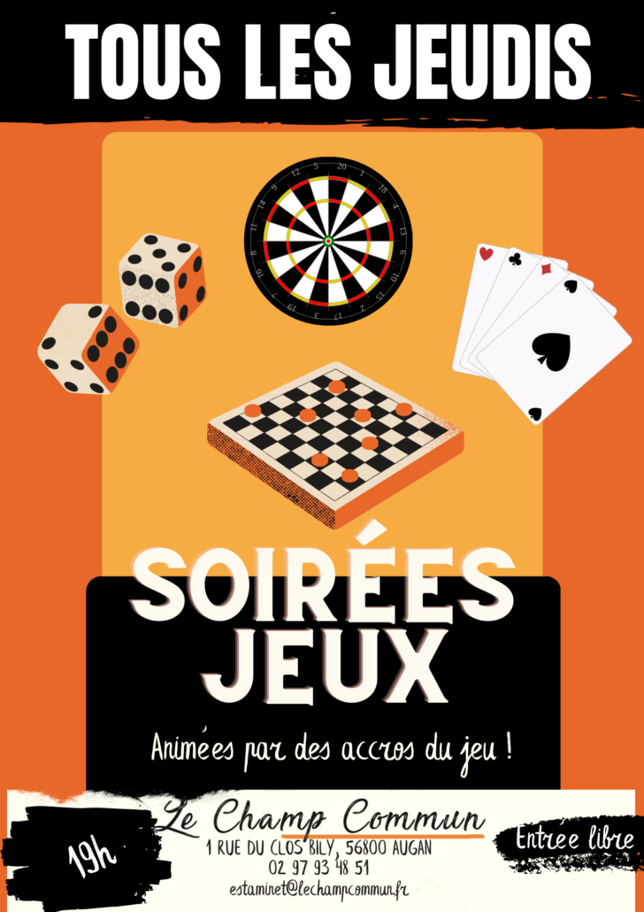 Soirées Jeux jeudis